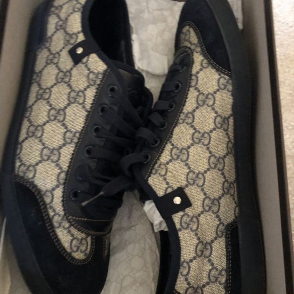 GUCCI low tops (blue)